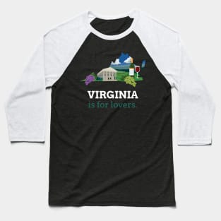 Virginia is for lovers Baseball T-Shirt